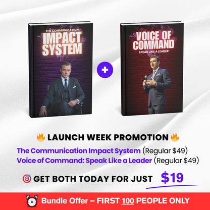 The Communication Impact System (Bundle)
